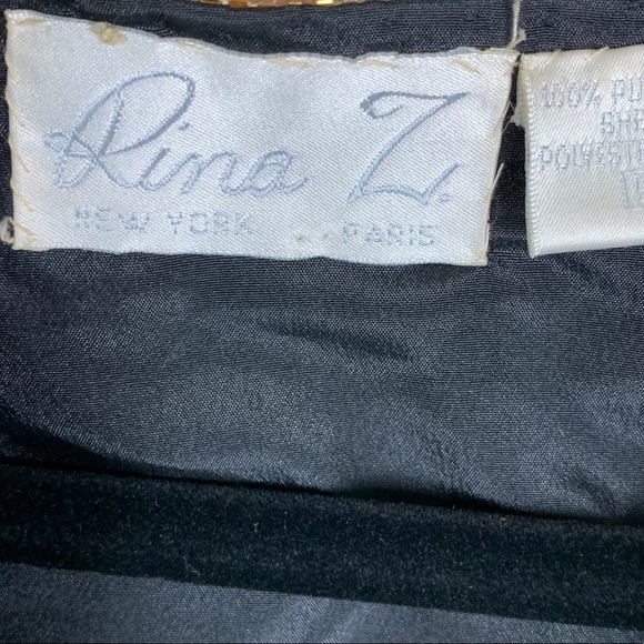 Vintage Retro Silk Embellished Jacket - Picture 7 of 8